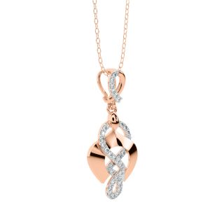 Sienna Round Diamond Pendant